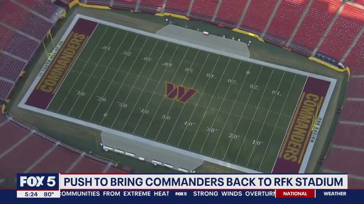 Push to bring Commanders back to RFK Stadium